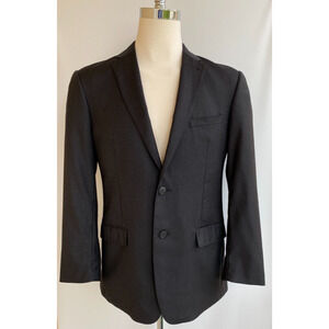 Joseph Jos. A. Bank Slim Fit 100% Wool Gray Dual Vent Blazer Sport Jacket 40R